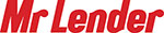 Mr Lender logo red vector